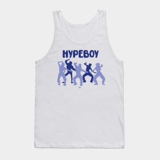 silhouette of the dance of the group new jeans in the hypeboy era Tank Top